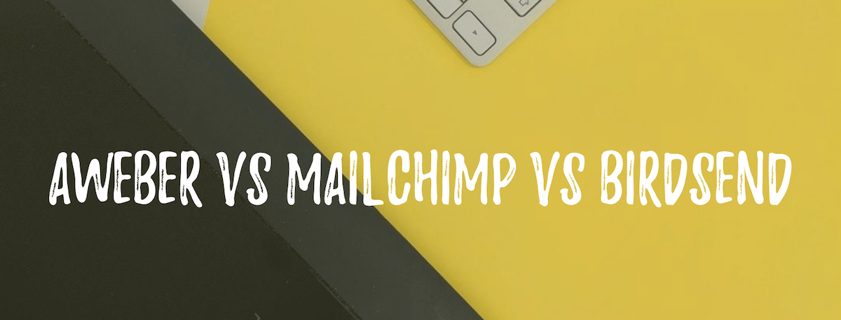 featured image of aweber vs mailchimp