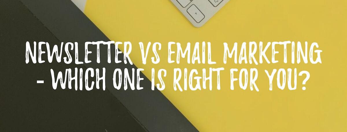 Email Marketing vs. Newsletter Advertising: What's the Difference? - Paved  Blog